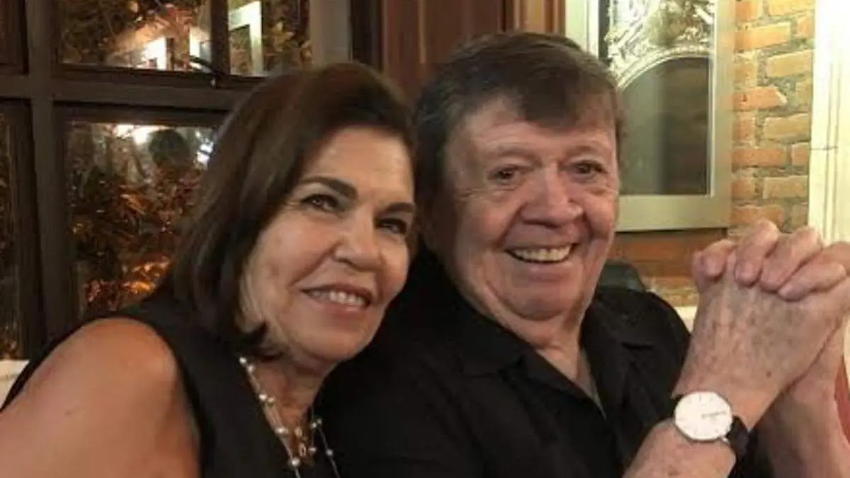 Teresita Miranda junto a Chabelo